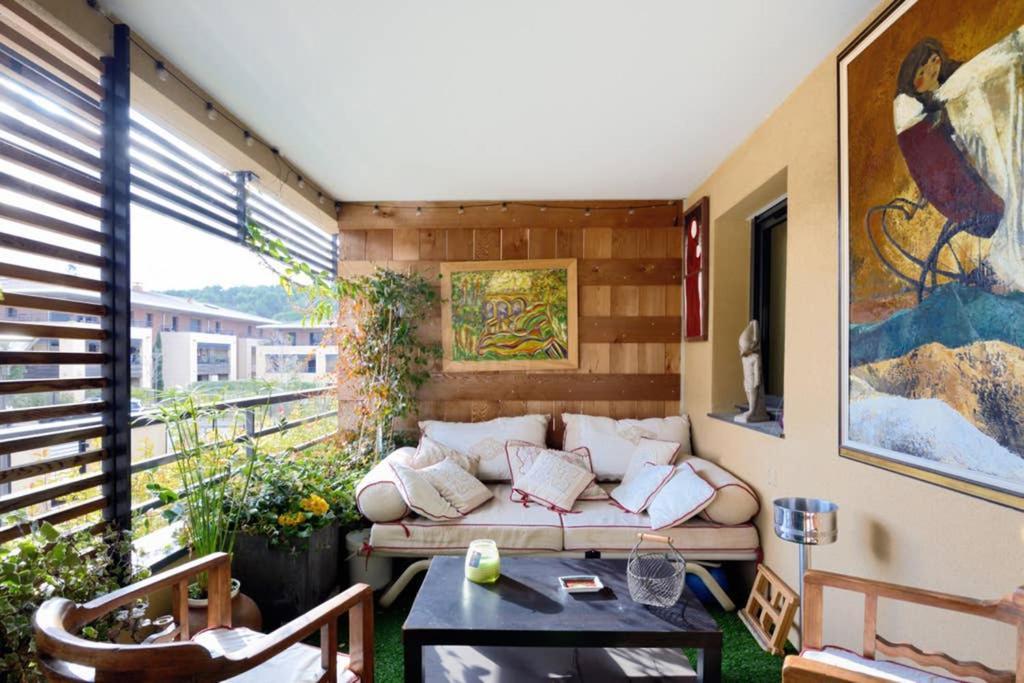Le Precieux - Superbe Appart Confort Avec Grande Terrasse De 25M2 - Parking Prive Proche Centre Ville D'Aix En Provence - Hopital Hpp - Creps Aix-en-Provence Exterior photo